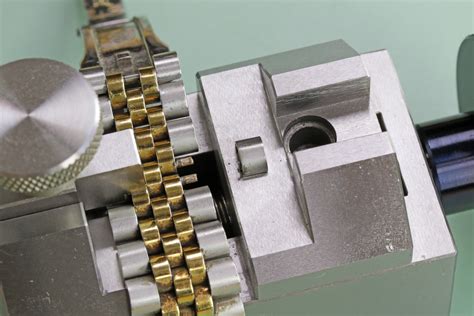 rolex remove links|rolex watch band link removal.